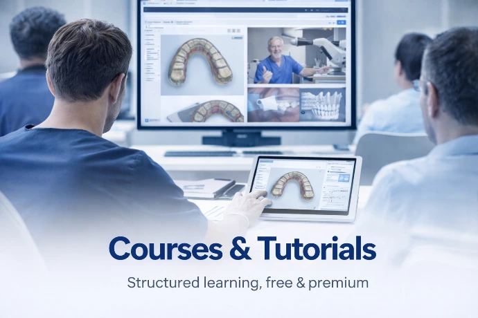 corsi e tutorial per la scanisone intraorale delle arcate edentule e la riabilitaizone full-arch