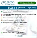 LO RUSSO RETRACTORS - dental retractor system Size 1 (Medium - Large)