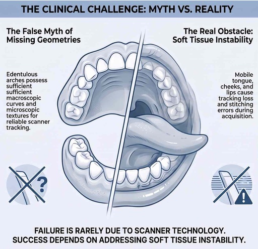 Mastering Edentulous Arch Scans: Overcoming Digital Myths