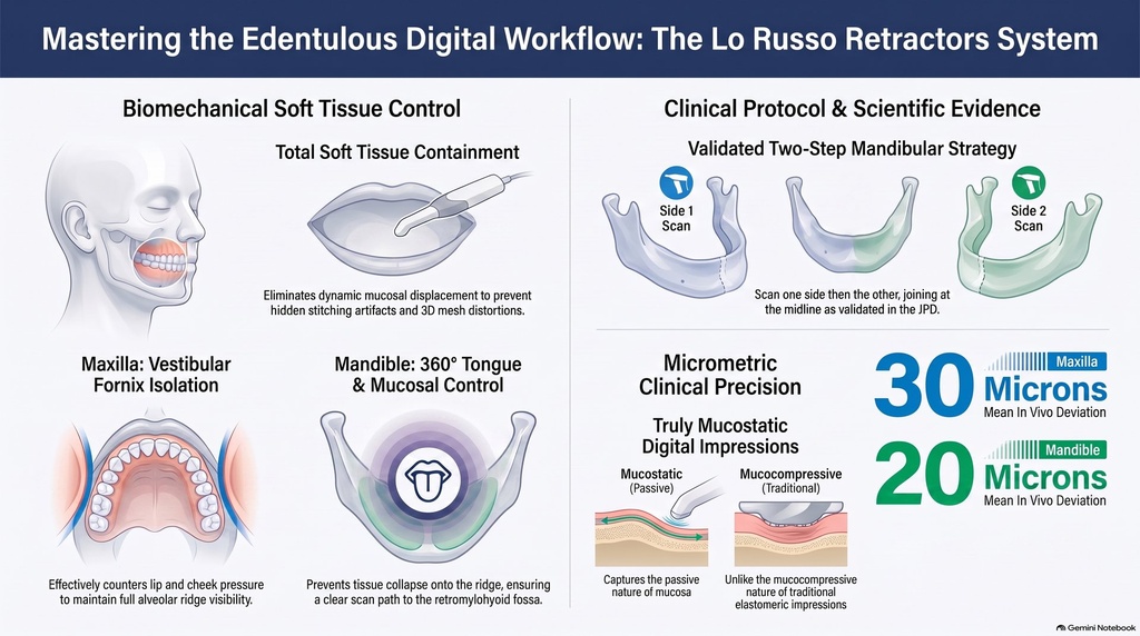Mastering Edentulous Intraoral Scanning: Soft Tissue Management - [C22]