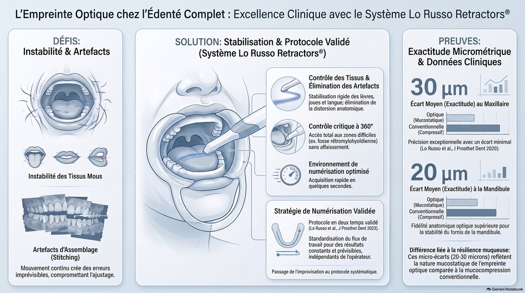 Masterclass Prothèse Amovible Digitale : Maîtriser l'Empreinte Optique de l'Édenté Complet - [C22]